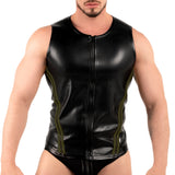 ROK Kinky Boy Eco Vest Black Military Green