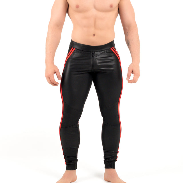 ROK Kinky Open Pants Black Red