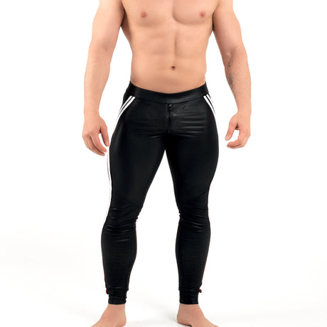 ROK Kinky Open Pants Black White