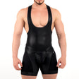 ROK Kinky Open Wrestler Singlet Black