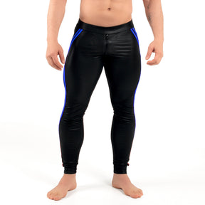 ROK Kinky Zipper Pants Black Blue