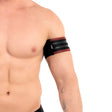 ROK Two Stripes Eco Bicep Band Black Red