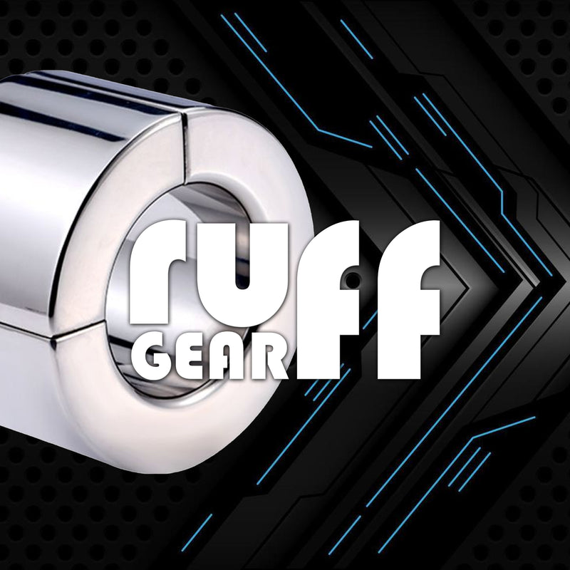 RUFF GEAR STEEL COCK RINGS BALL STRETCHER