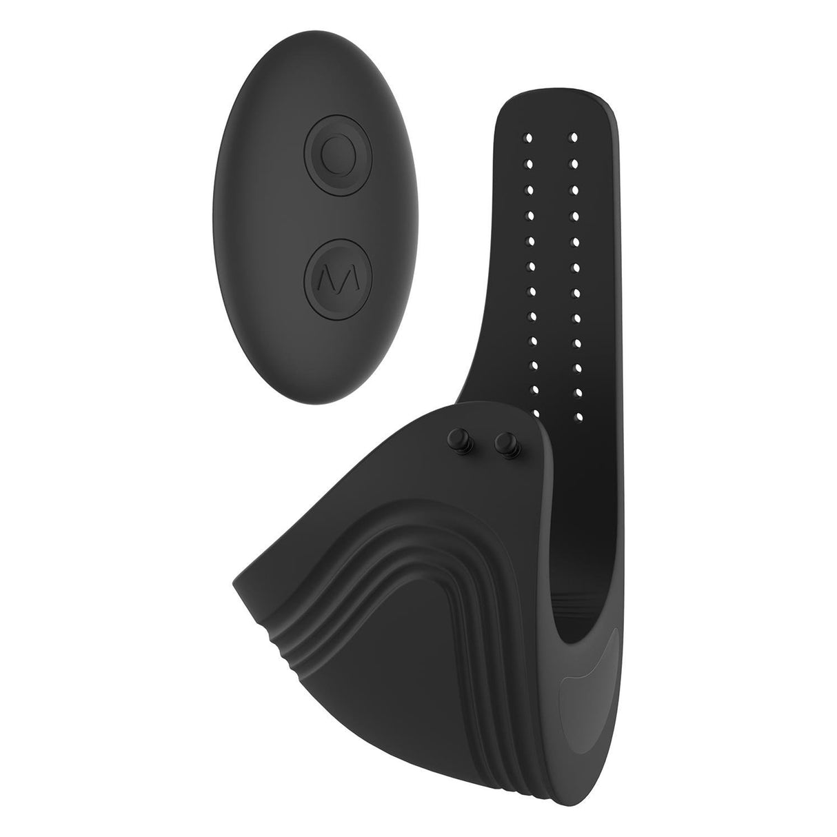 Ram Rod Adjustable Vibrating Cock Ring with Remote