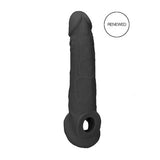 RealRock Lifelike Penis Sleeve 9 Inch Black
