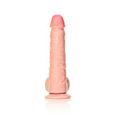 RealRock Straight Realistic Dildo with Balls 9 Inch Light
