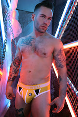 Breedwell Retro Remix Briefs Yellow