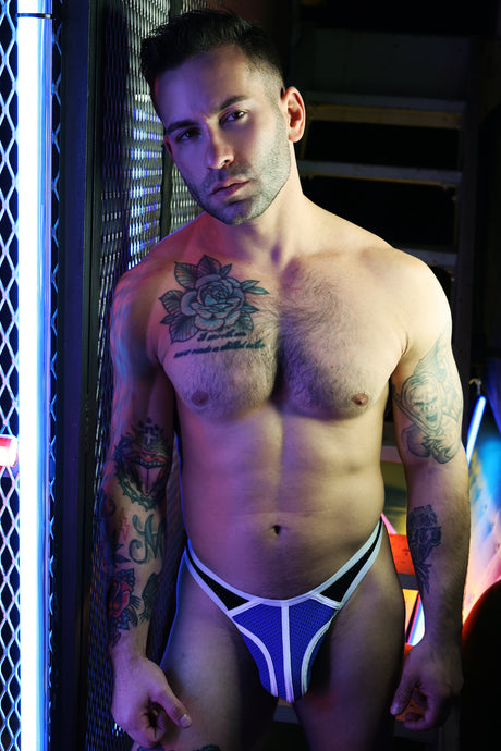 Breedwell Retro Remix Thong Blue