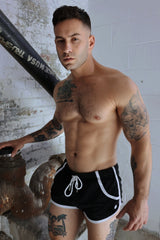 Breedwell Retro Remix Shorts Black