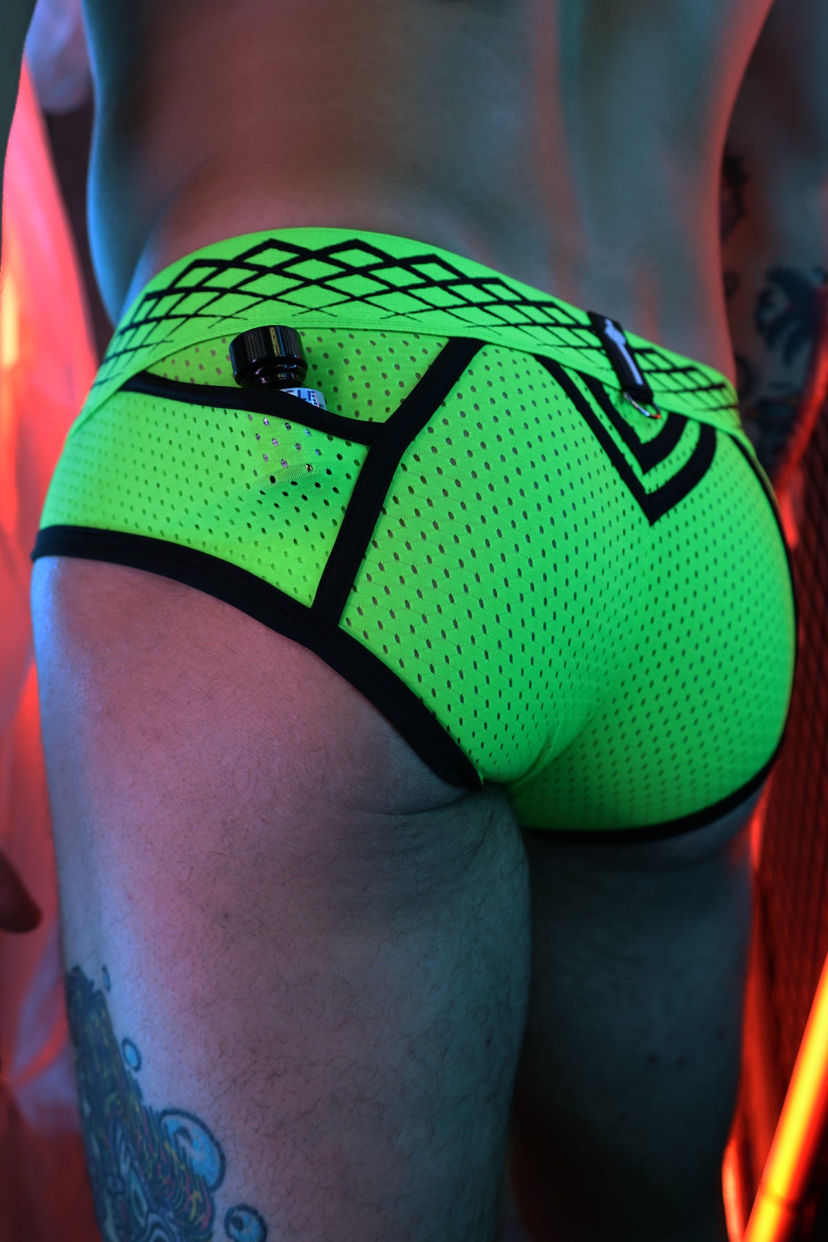 Breedwell Revolution Brief Neon Green