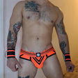 Breedwell Revolution Brief Neon Orange