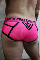 Breedwell Revolution Brief Neon Pink