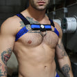 Breedwell Revolution Bulldog Harness Blue