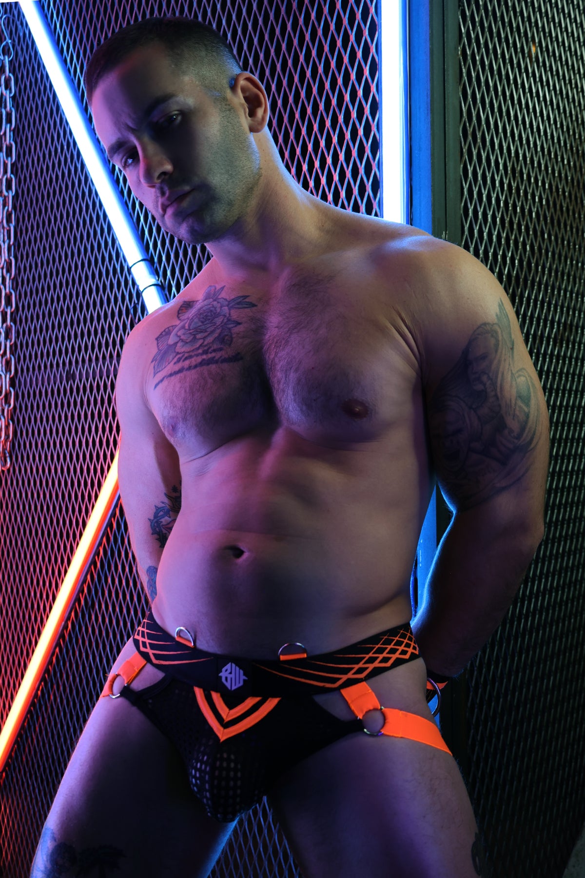 Breedwell Revolution Jockstrap Neon Orange