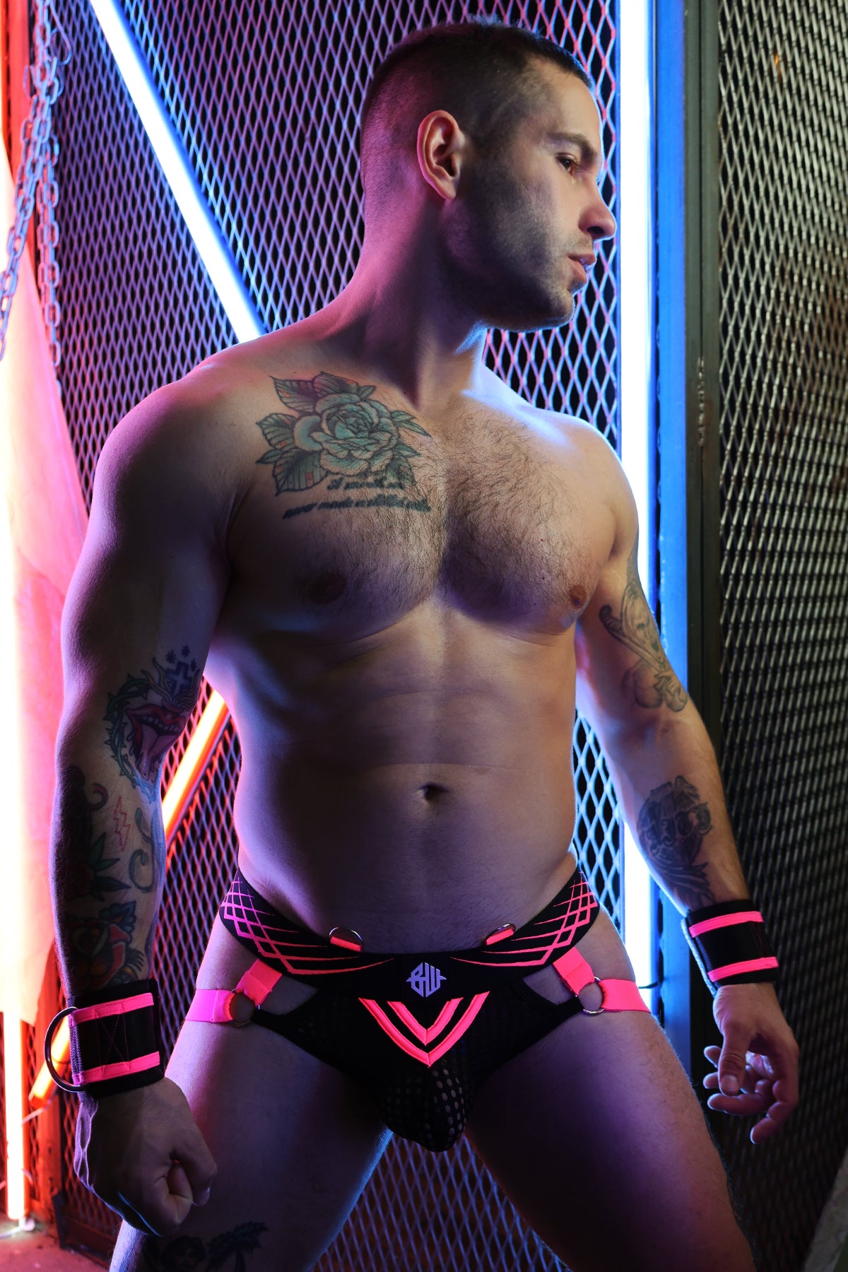 Breedwell Revolution Jockstrap Neon Pink