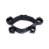 ruff GEAR Leather BOUND Arm Wrist Chest Restraint