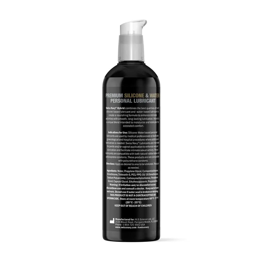 Swiss Navy Premium Hybrid Lube 8oz