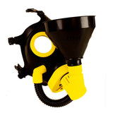 XTRM Soaker Rubber Piss Mask Black Yellow