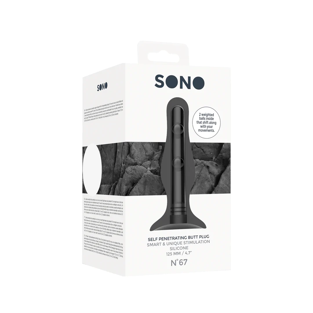 SONO No 67 Self Penetrating Butt Plug