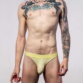 SUKREW Rhythm Tanga Brief Blonde Yellow