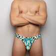 SUKREW Zest Torrent Swim Thong Retro Lime