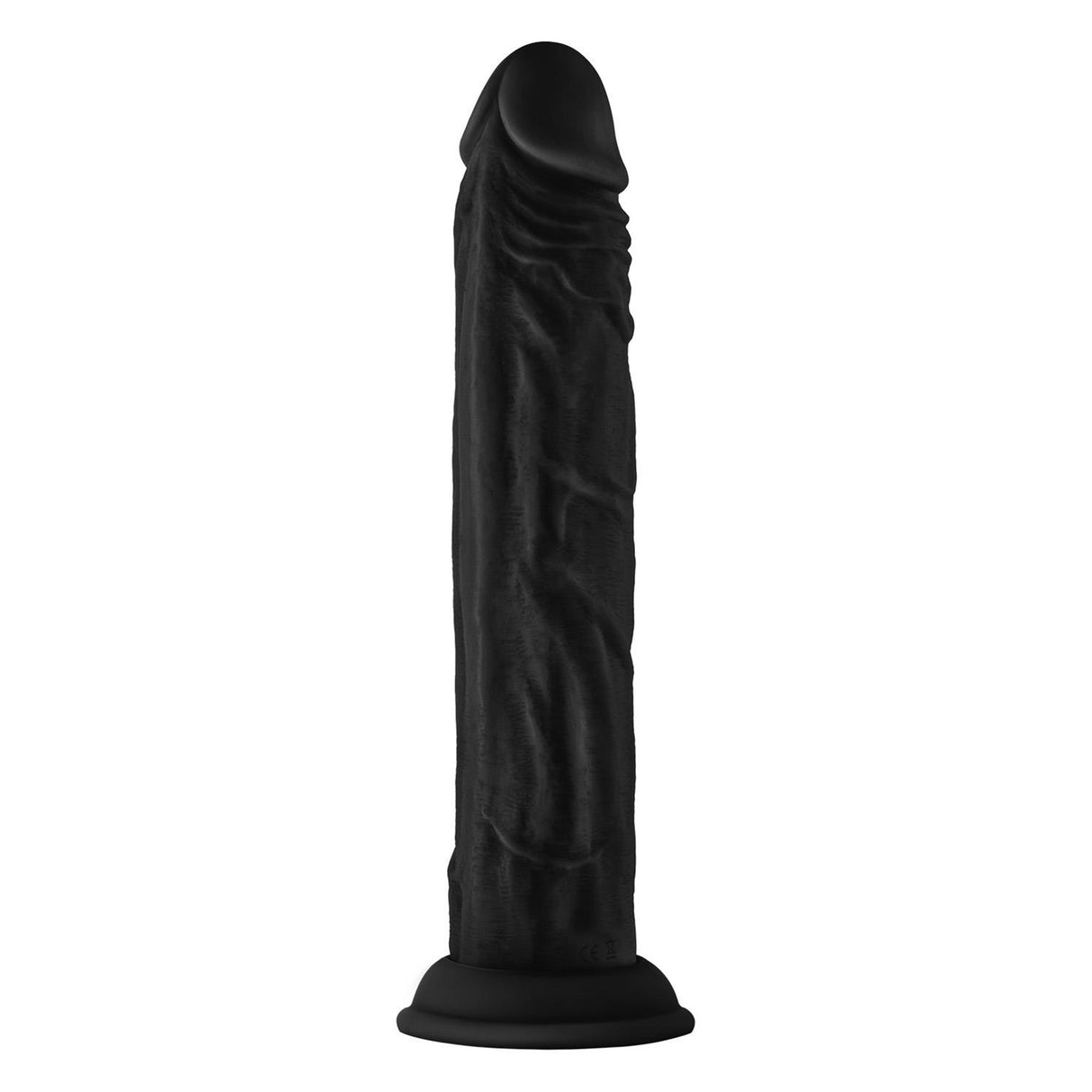 Shaft Liquid Silicone Dong Model J 9.5 Inch Black