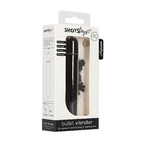 Shots 10 Speed Bullet Vibrator Black
