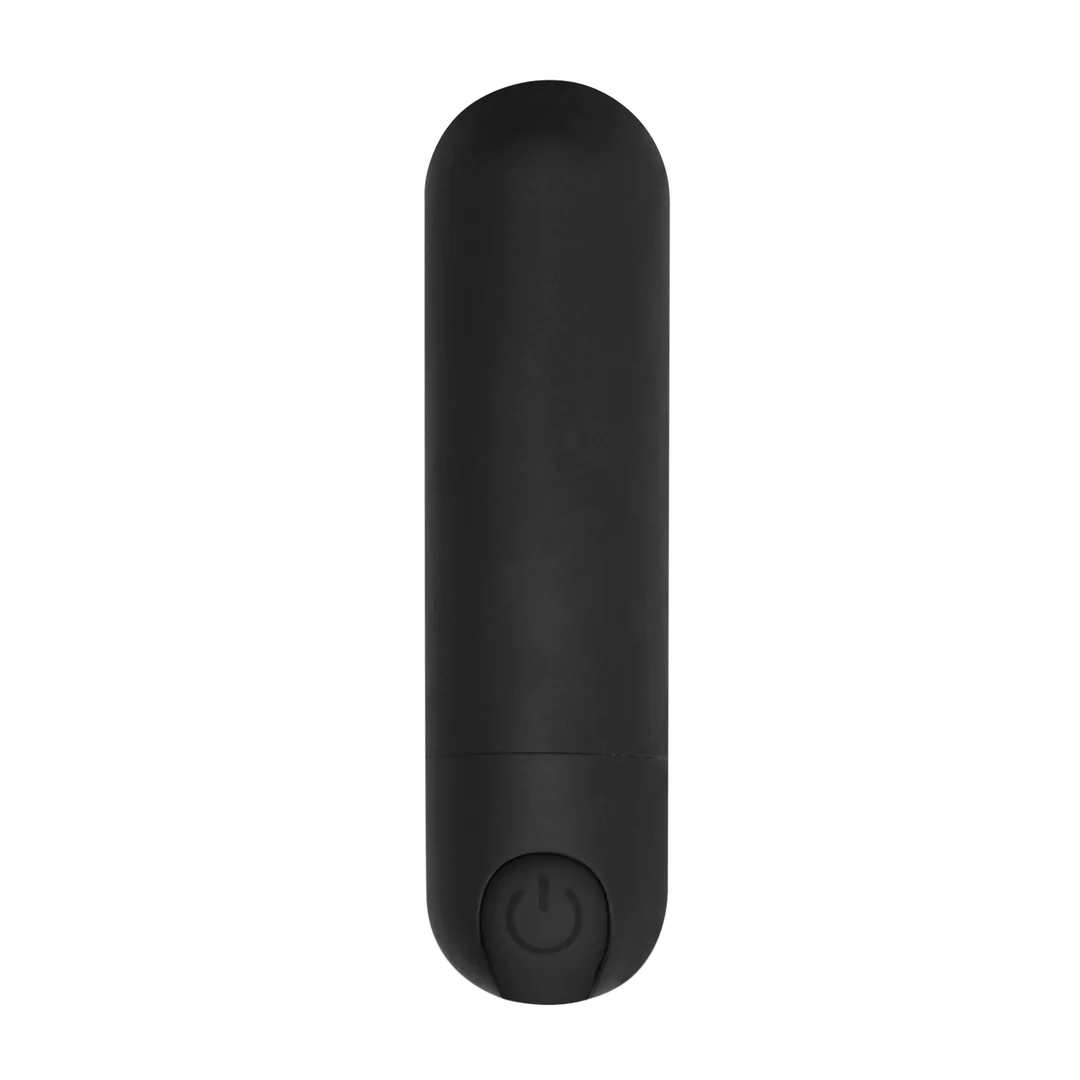 Shots 10 Speed Rechargeable Bullet Black