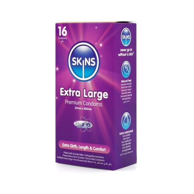 Skins Extra Large Condoms 16 Pack