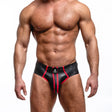 Spartas Ares Fetish Brief Black Red