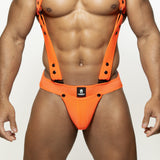 Spartas Army Blust Neo Full Access Jockstrap Orange
