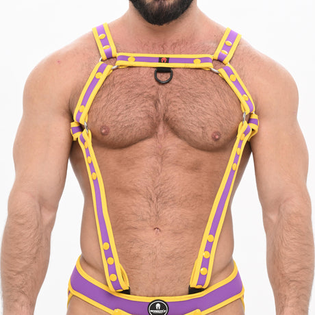 Spartas Army Neo Harness Purple Yellow