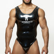 Spartas Calliope Simil Latex Body Suit Black