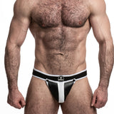 Spartas Jock Shell Neo Jockstrap Black White