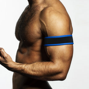 Spartas Kiss Neo Bicep Strap Blue
