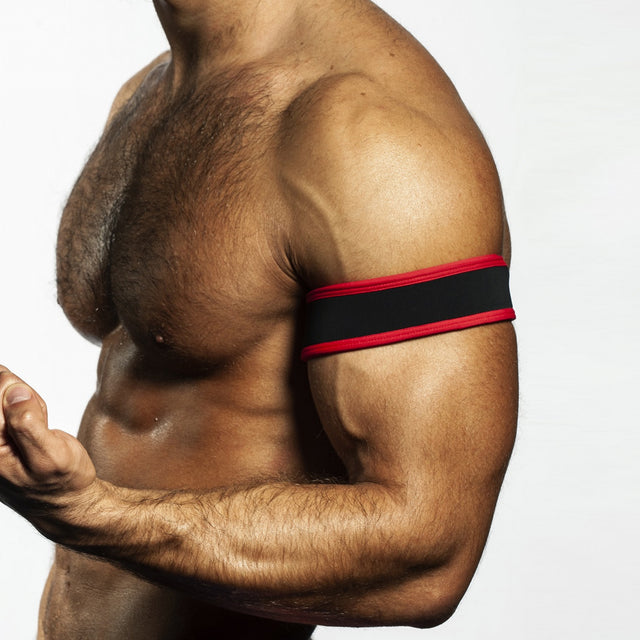 Spartas Kiss Neo Bicep Strap Red