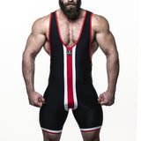 Spartas Minerva Wrestling Suit Black