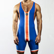Spartas Minerva Wrestling Suit Blue