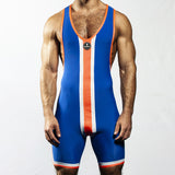 Spartas Minerva Wrestling Suit Blue