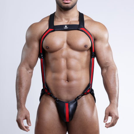 Spartas Plutone Neo Full Body Harness Red