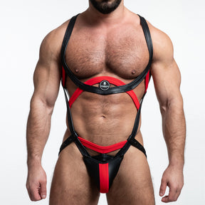 Spartas Scilla Full Body Harness Red