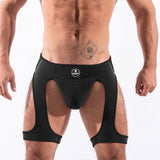 Spartas Snax Neo Chap Jock Short Black