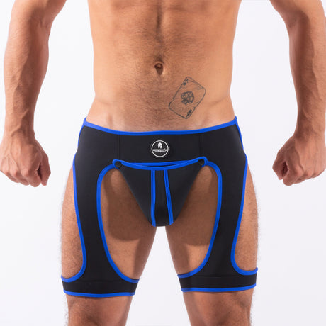 Spartas Snax Neo Chap Jock Short Blue