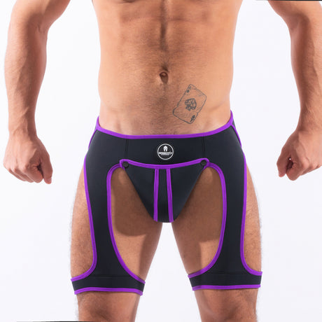 Spartas Snax Neo Chap Jock Short Purple
