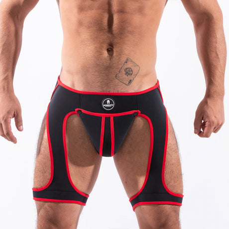 Spartas Snax Neo Chap Jock Short Red