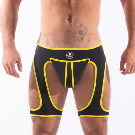 Spartas Snax Neo Chap Jock Short Yellow