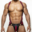 Spartas Titano Neo Full Body Harness Bordeaux