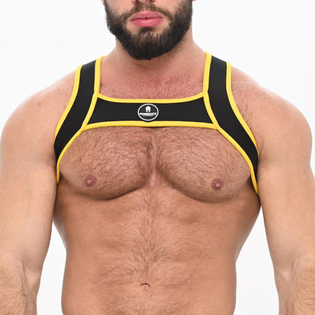 Spartas Zeus Neo Chest Harness Black Yellow