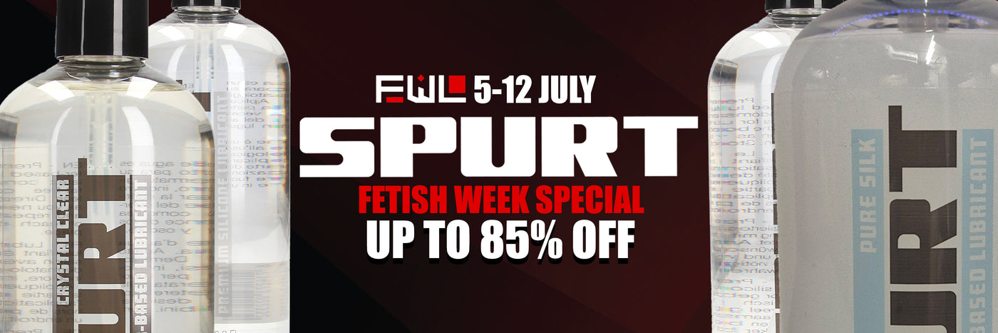 Spurt up to 85% off - Fetish Week London
