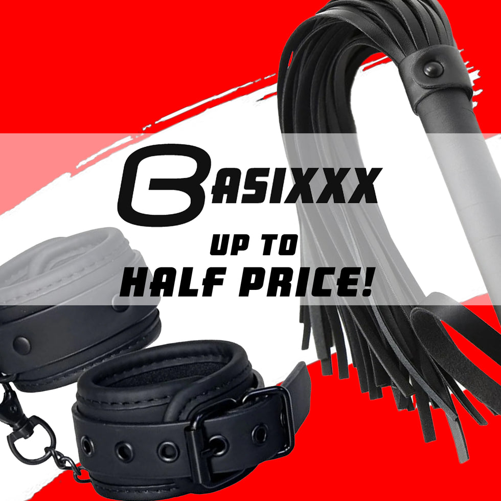 Basixxx up to Half Price BDSM Gear